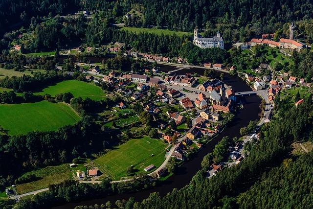 Vltava v Rožmberku
